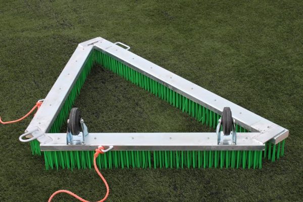 Reserveborstel t.b.v. driehoeksplateau 1,50 meter, 50 x 10 cm