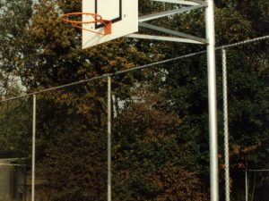 Basketbalpalen met voorsteek