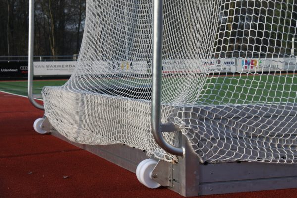 Transportwielen t.b.v. hockeydoelen
