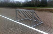Aluminium speldoel 1,20 x 0,80 meter
