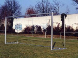 Junior verplaatsbaar doel, bouwpakket vierkant profiel 80 x 80 mm