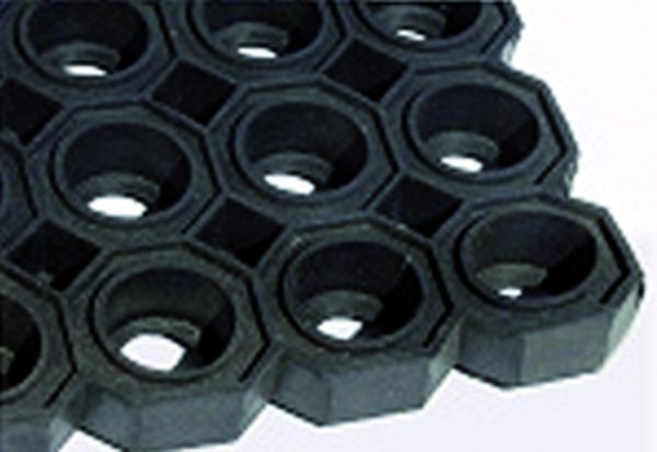 Rubberringmat, compleet dubbel 2 x 1,5 meter