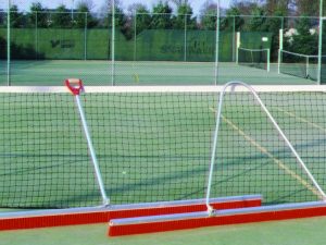 Bezemgarnituur met trekbeugel t.b.v. blokbezems incl. bezems 2,70 meter