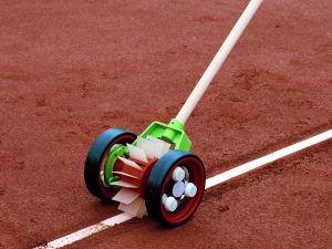 Reserve ring voor roterende lijnenveger