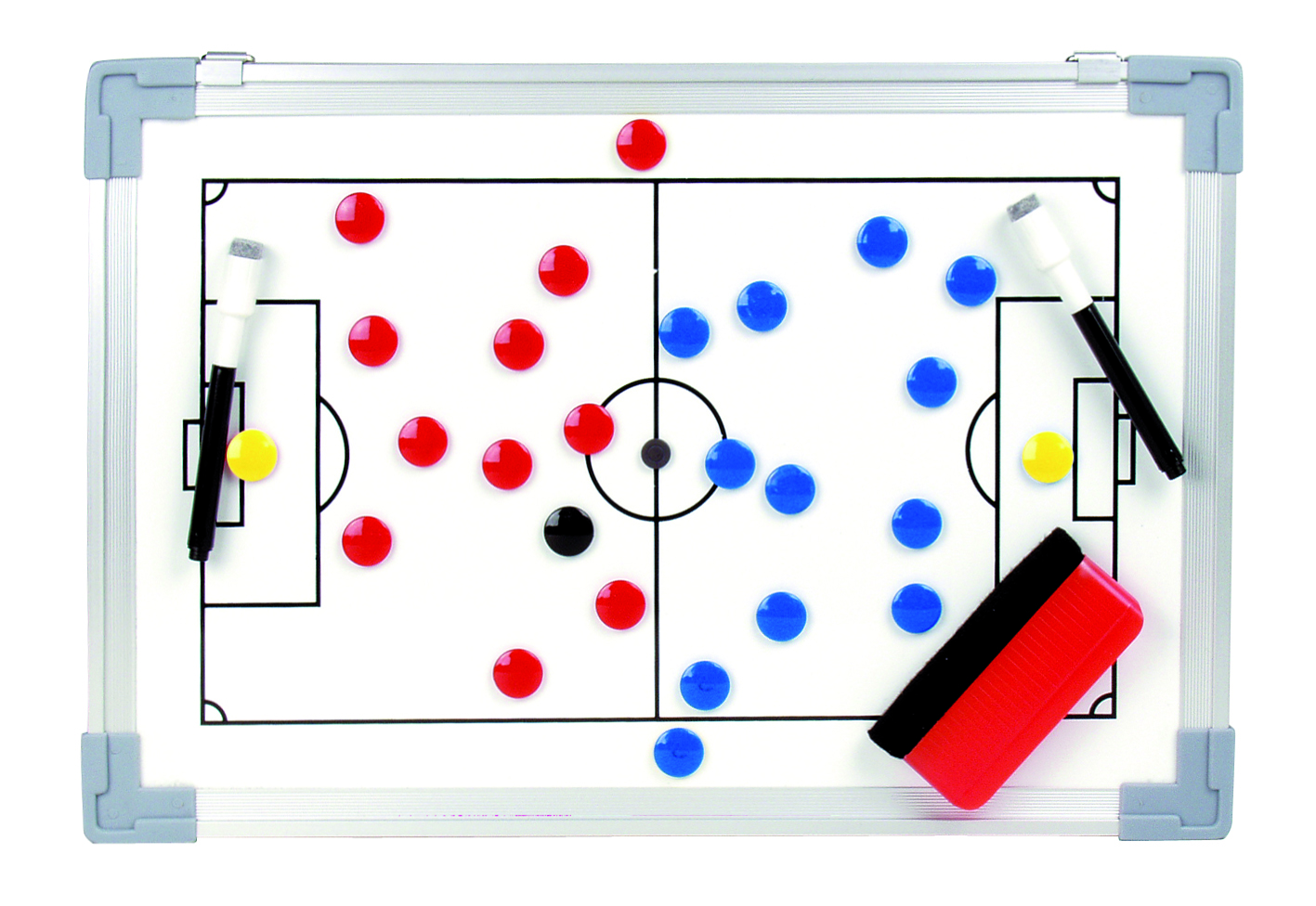honing Bloesem Shilling Tactiekbord voetbal 90 x 60 cm - Pluim en Sports