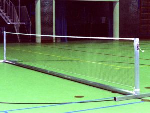 Minitennis 600 x 80 cm, inclusief net
