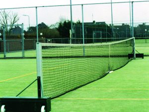 Tennis netpalen, transportabel