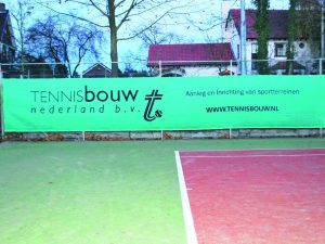 Windschermdoek, div. afmetingen bedrukt en onbedrukt, diverse kleuren