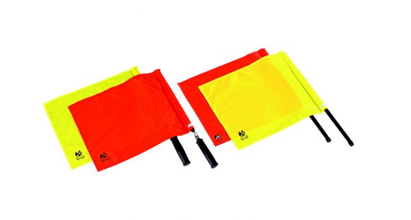 Reservevlag voor grensrechtervlag, effen geel