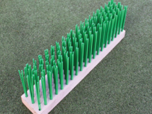 Blokbezem groen