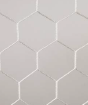 SR Doelnet 4mm, kleur wit, hexagonaal t.b.v. Kooimodel