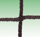 Volleybalnet met stokken, PE, 2,6 mm, kleur zwart